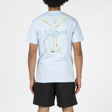 Load image into Gallery viewer, Alltimers Splash Zone T-shirt / Powder Blue
