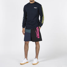 Load image into Gallery viewer, Alltimers Count It Up Long Sleeve T-shirt / Navy
