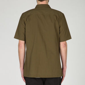 {ie SS Seersucker Shirt / Canteen
