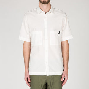 {ie SS Seersucker Shirt / White