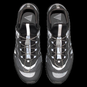 and wander x Salomon Reflective Mesh Sneaker / Grey
