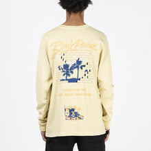 Load image into Gallery viewer, Born x Raised We Know We Are Being Watched Long Sleeve T-shirt / Sea Mist
