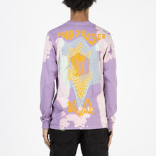 Load image into Gallery viewer, Born x Raised Warped Boardwalk Long Sleeve T-shirt / Lavender
