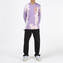 Load image into Gallery viewer, Born x Raised Warped Boardwalk Long Sleeve T-shirt / Lavender
