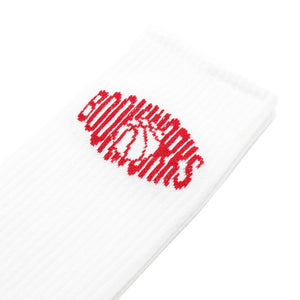 Book Works BW Ball Socks / White