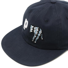 Load image into Gallery viewer, by Parra Dog Tail P 6 Panel Hat / Dark Navy
