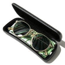 Load image into Gallery viewer, Garrett Leight Horizon Sun / Champagne Gold w/ Semi Flat Blue Smoke
