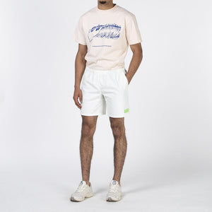 Mister Green River Baggy Shorts / White