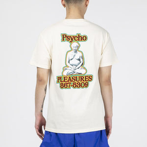 Pleasures Psycho T-shirt / Crème