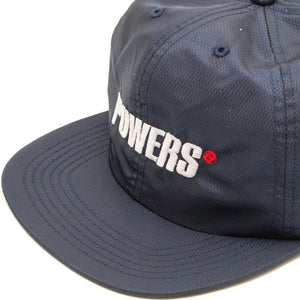 Powers Spellout Diamond Ripstop Cap / Navy