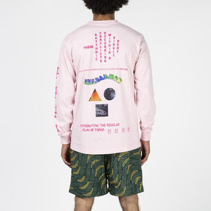 Real Bad Man Conflict Long Sleeve T-shirt / Pink