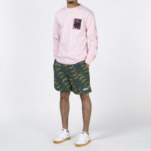 Real Bad Man Conflict Long Sleeve T-shirt / Pink