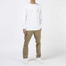 Load image into Gallery viewer, Reception S.C. Chez Za Long Sleeve T-shirt / White
