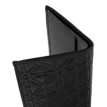Load image into Gallery viewer, COMME des GARÇONS SA640E Embossed Leather Wallet / Black
