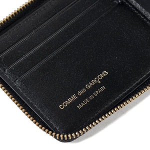 COMME des GARÇONS SA7100 Tartan Patchwork Classic Wallet / Green