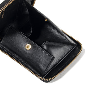 COMME des GARÇONS SA7100 Tartan Patchwork Classic Wallet / Green