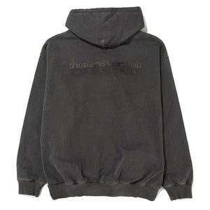 thisisneverthat DSN Logo Zip Up Hoodie / Charcoal